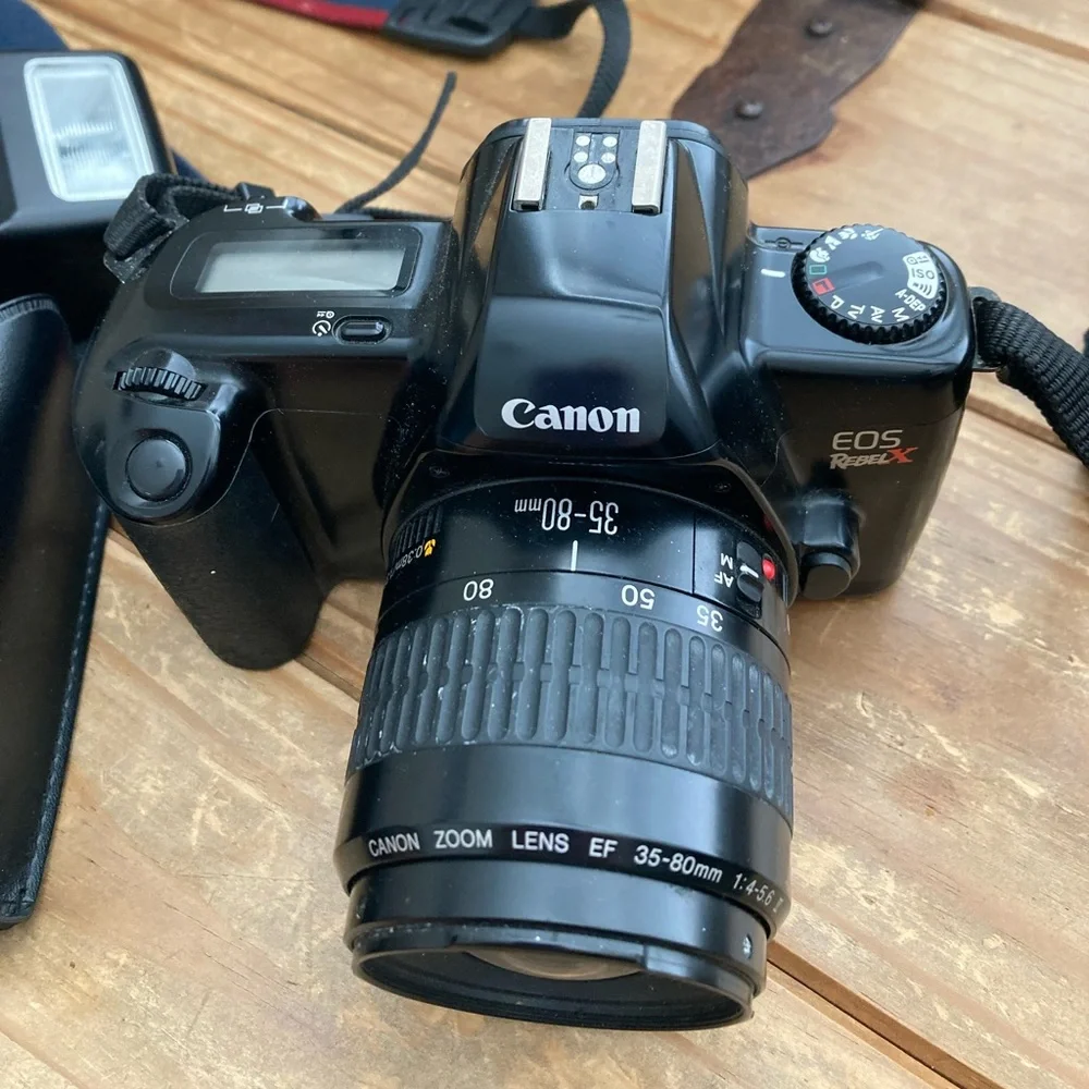**VINTAGE** CANON REBEL X 35mm! AS-IS***